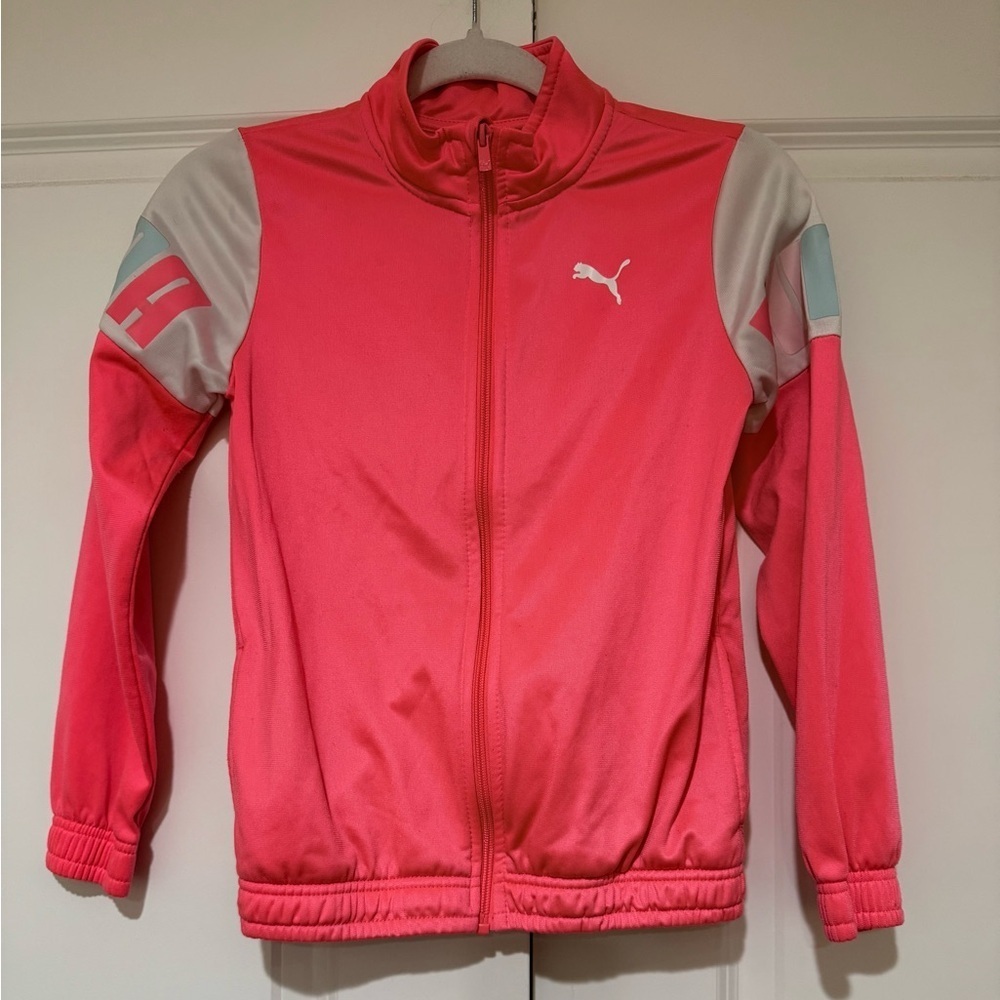 Puma Fuchsia Track Jacket